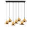 Manitowoc 7 - Light Black Kitchen Island Pendant-407984168