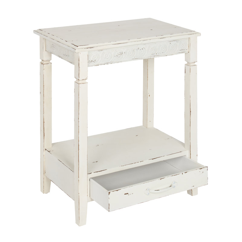 Table de bout avec rangement Holmwood
