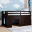 Lit mezzanine avec armoire et tablette-1091717324