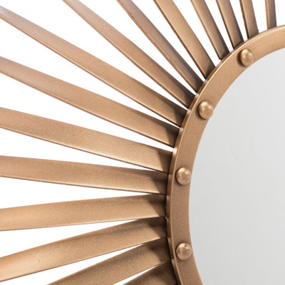 Koester Metal Flat Wall Mirror