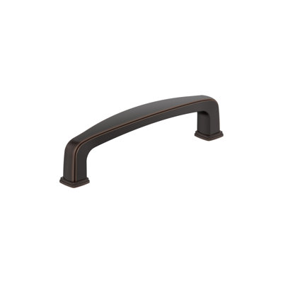 Franklin 3-3/4 inch (96mm) Center-to-Center Oil-Rubbed Bronze Cabinet Pull - 10 Pack