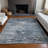 Machine Washable Indoor/Outdoor Xhevrie Blue Rug-2007991360