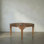 Davis Teak Round Solid Wood Top with Solid Wood Base Dining Table