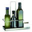 Menu & Banquet Rectangular Basket for Aromatic Condiments with 3 Compartments - 12 Pieces - Stainless Steel
