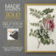 Impression florale rose I-Premium - prête à accrocher - aucun clou requis - aucun clou requis-1672713533-1672713528