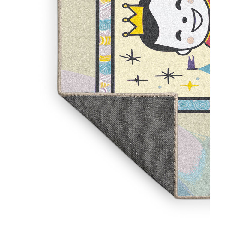 Tapis fantaisie East Urban Home, Rectangulaire 2 pi x 3 pi
