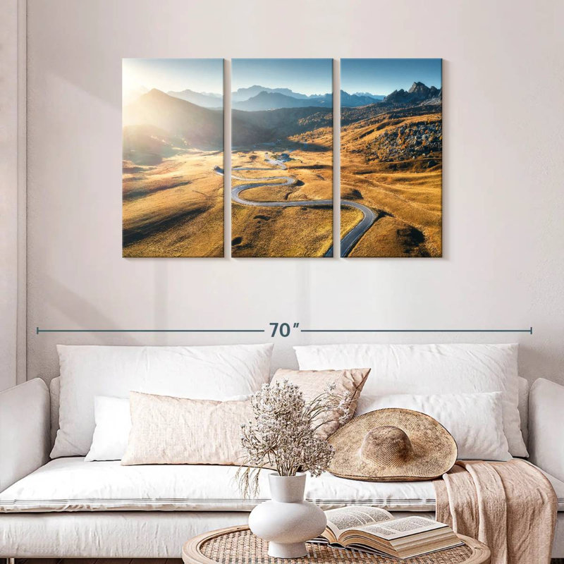 Winding Valley Road, 28" H x 45" W