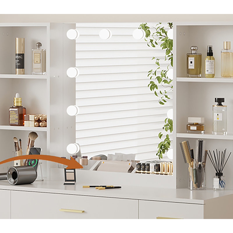Coiffeuse Lillianrose, Blanc