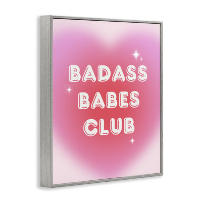  Art giclée Bad * ss Babes Club par House of Lulu