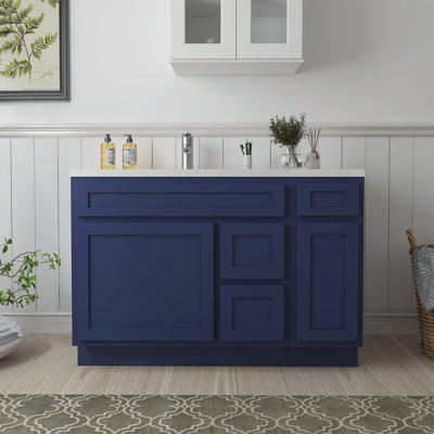 Base de meuble-lavabo simple 48 po seulement