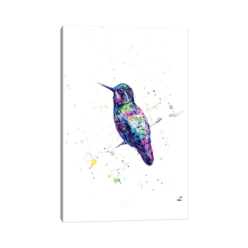 Magnifique par Zaira Dzhaubaeva - reproduction d'art, Toile tendue, Aucun mat, H 12 po x l 8 po x P 0,75 po
