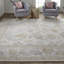 Wendover Transitional Oriental, Ivory/Tan Area Rug-314685092