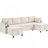 Fialynn 112" U-Shaped Sectional Sofa Pull-Out Sofa Bed-106295942