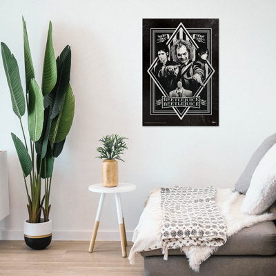 Beetlejuice 2 (noir et blanc), impression murale Mightyprint