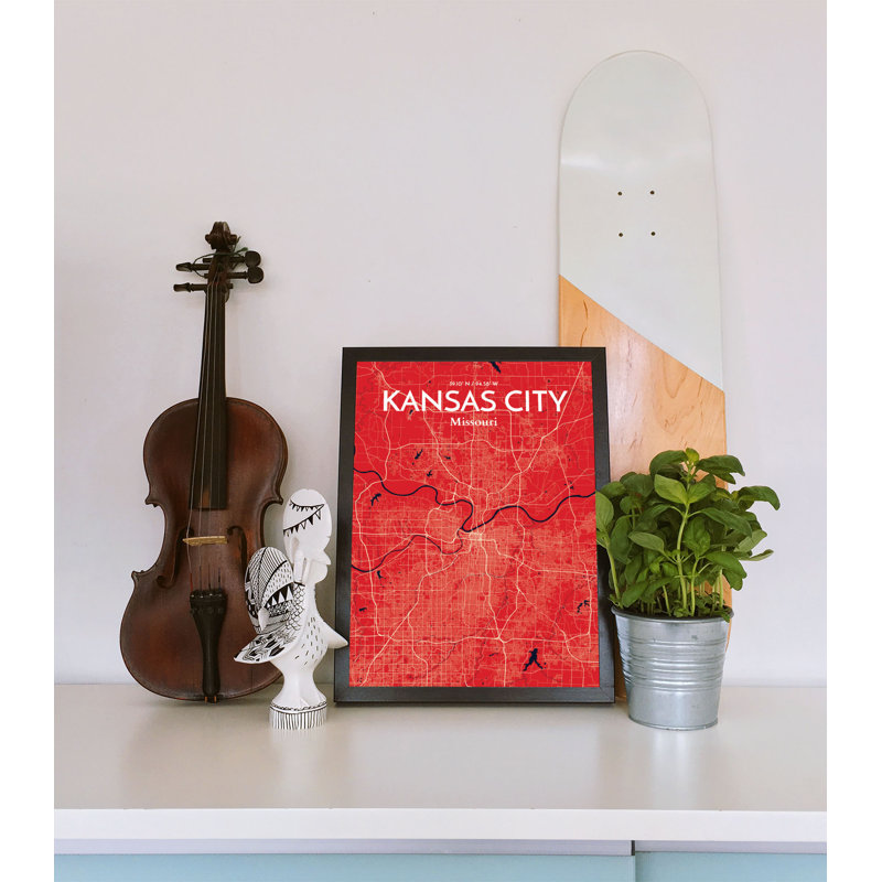 Kansas City - No Frame Print, 91.4cm H x 61cm W x 0.13cm D
