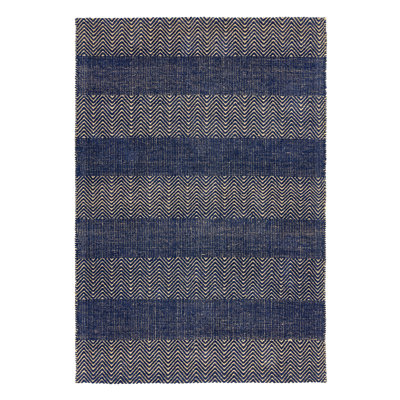Aaisha Jute Flatweave Navy Rug