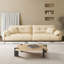 Coussin beige modulaire 100% polyester-282997426