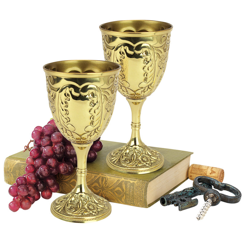 236.5ml Brass Goblet
