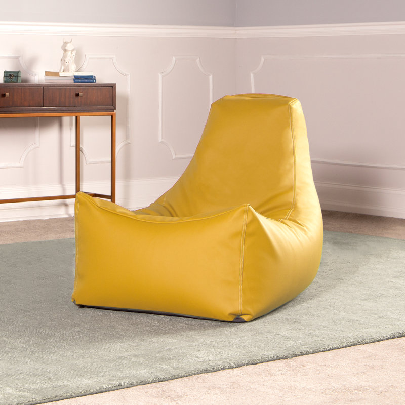 Fauteuil à billes Trule Juniper, Jaune