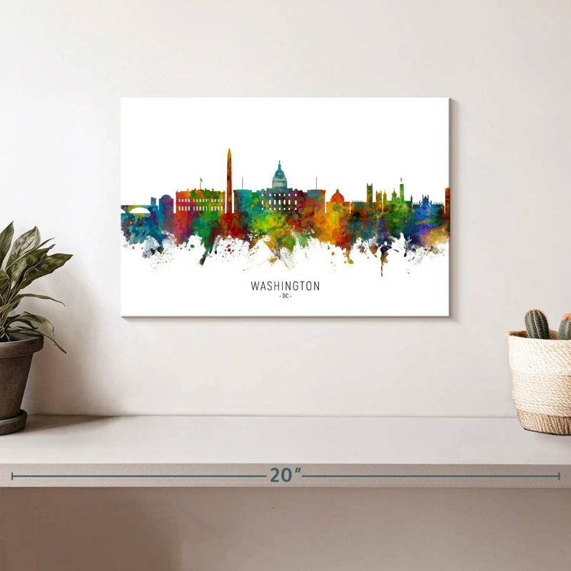Skyline Sirci Washington DC I, H 8 po x l 12 po