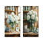 Hortensias dans la ferme III - Art mural floral 2 panneaux-1841331304-1841331310-1841331323