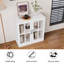 Armoire d'appoint avec portes en verre 31,5 W x 31,5 H-947598300