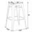Moise Counter Stool with Metal Frame-537063292