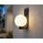 Violante Steel Wall Light-114009020