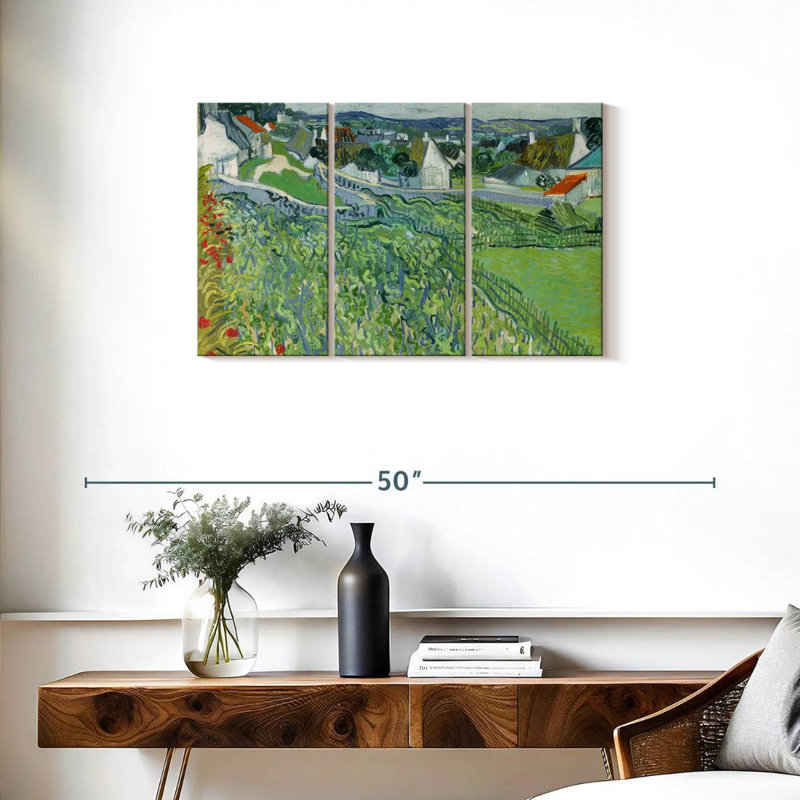Alvord Vineyards At Auvers, 20" H x 33" W