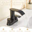 Robinet de lavabo de salle de bain 4 "à poignée double 4" avec drain-98449932