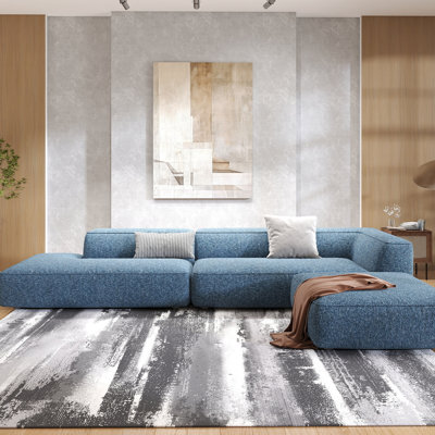 Tapis lavable à la machine 6 pi x 9 pi Cashmere-Feel