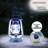 10'' Battery Powered Integrated LED Hurricane Lantern-73280024