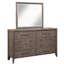Iknoor Wood Dresser Mirror