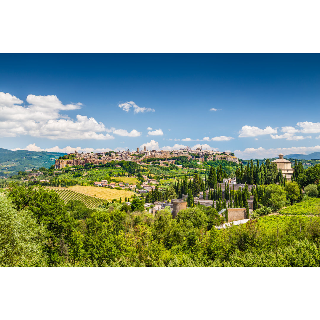 Altstadt von Orvieto - Leinwandbild