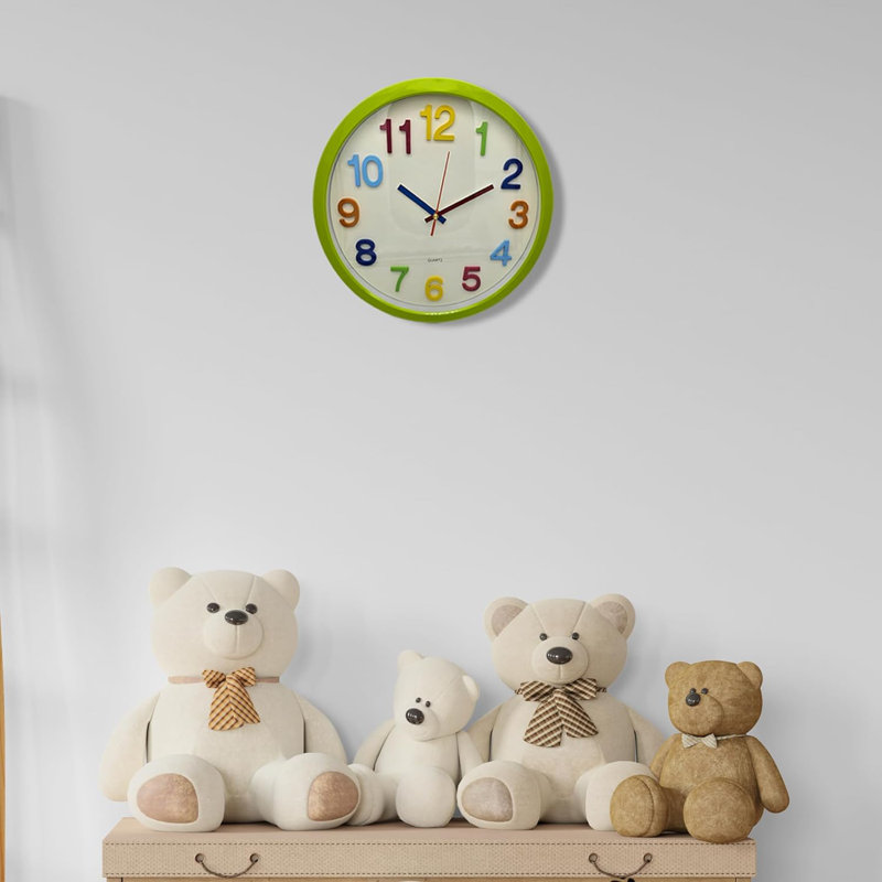 Kuester Wall Clock, Green