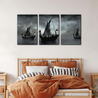 3 Piece Wrapped Canvas Print