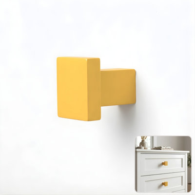 ROUS Hardware Art Deco Square Knob