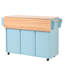 Wood Kitchen Island-1224094502