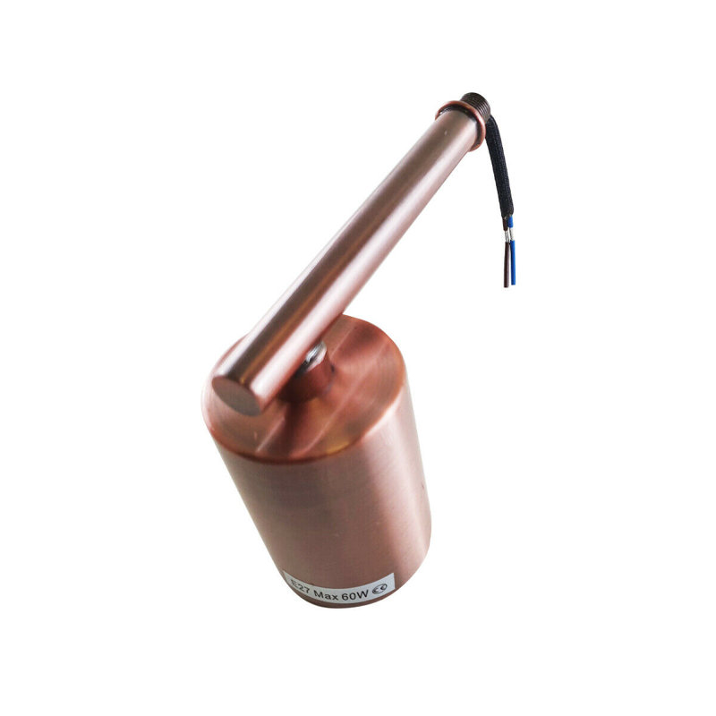 Auburta Armed Sconce, Copper