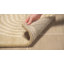 Tapis beige / ivoire en laine touffeté à la main à motif géométrique Sanyiah-15992979