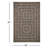Tiza Geometric Machine Woven Indoor / Outdoor Rug -221731079
