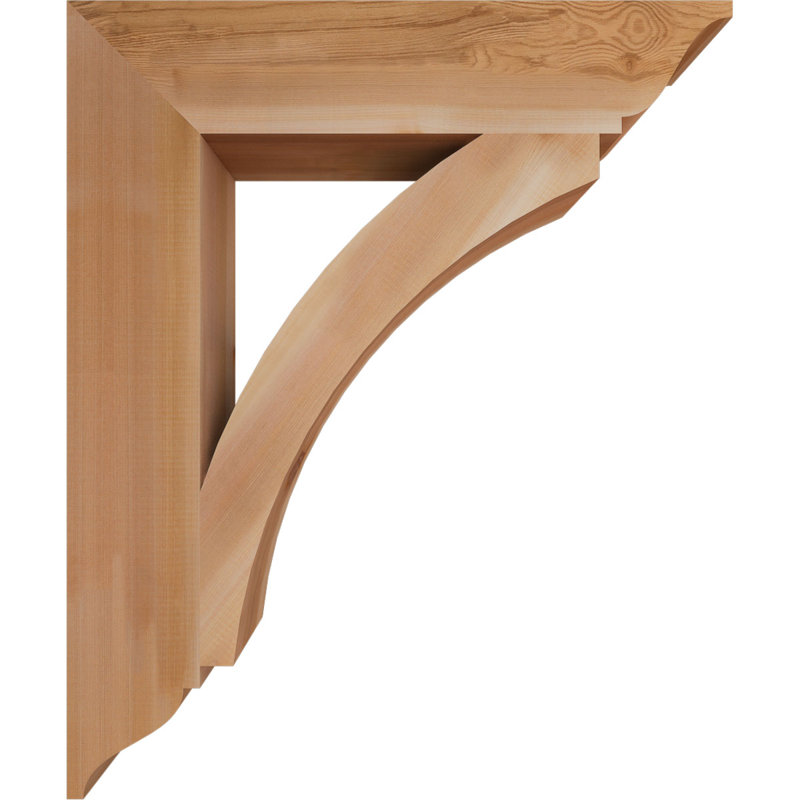Thorton Traditional Bracket, 36"H x 5.5"W x 30"D, Western Red Cedar (Smooth)