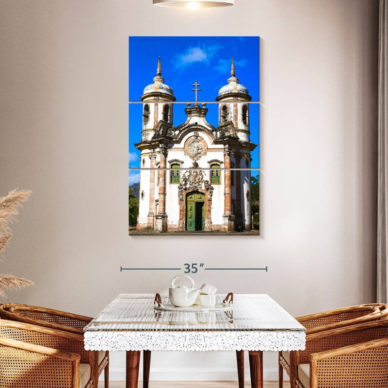 Église Adella de Saint-François d'Assise, H 32 po x l 20 po