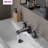 Widespread 2-handle Bathroom Faucet with Drain Assembly-70855678