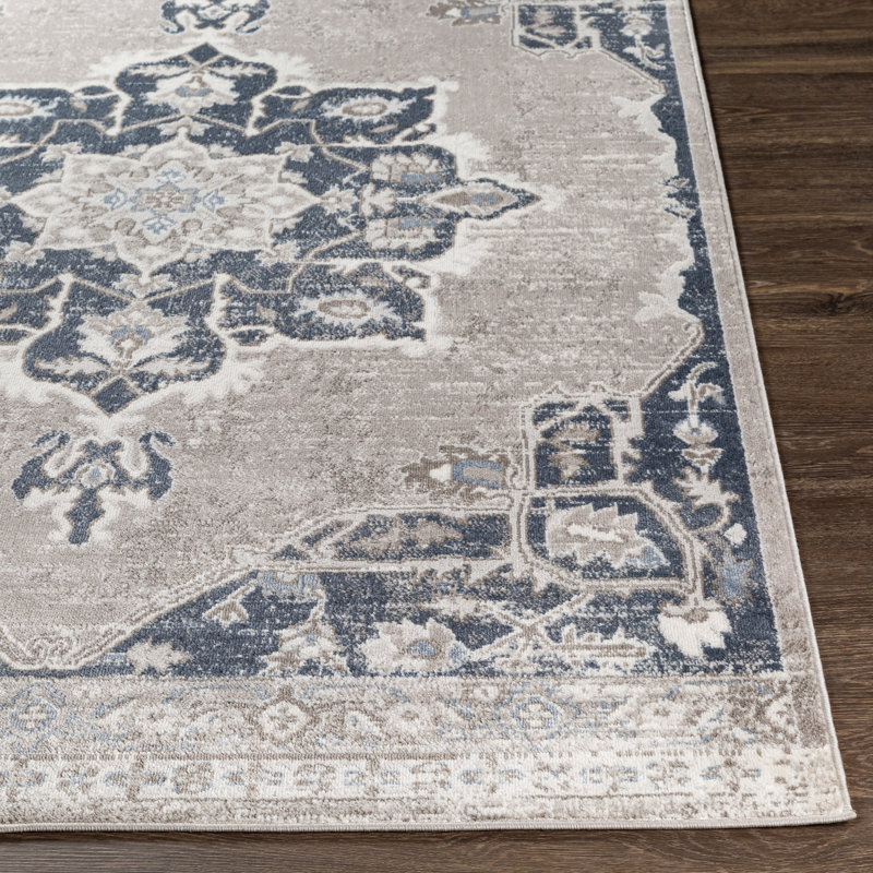 Gittens Oriental Indoor Rug, Rectangle 6'6" x 9'2"
