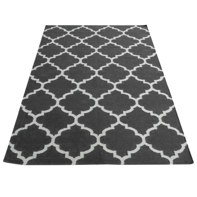 Elizabeth Geometric Hand Woven Area Rug, Rectangle 140 x 200cm