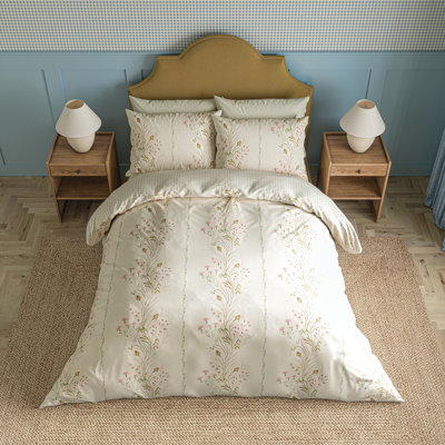 Summer Harvest Cotton Floral Duvet Cover Set
