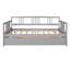 Lit de jour en bois avec lit gigogne simple-935233150-935233145