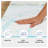 10-Inch RV Short King Memory Foam Mattress with Gel Infusion and Breathable Cover