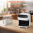 4.5-Quart White Touch Control 1 -Baskets Air Fryer-129303371